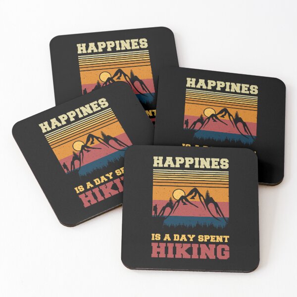Item preview, Happiness Is A Day Spent Hiking designed and sold by likebakerdo.
