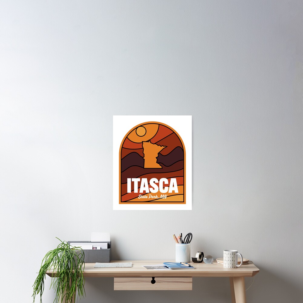 Vista previa del artículo con la obra «Póster», diseñado y vendido por HalpinDesign.