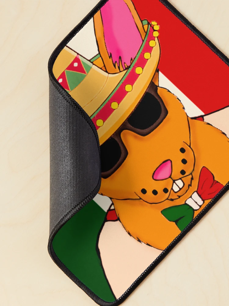 Thumbnail 2 of 5, Mouse Pad, Mexican Rabbit designed and sold by Coelho Branco - Tryperborea.