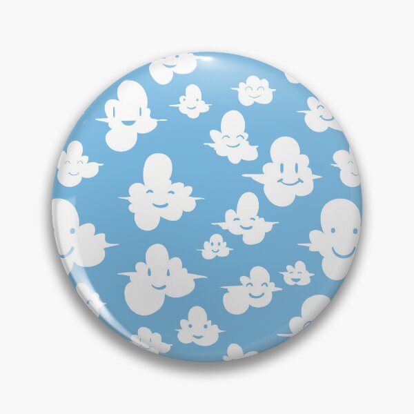 Item preview, Happy Little Clouds Pattern designed and sold by SubtleSplit.