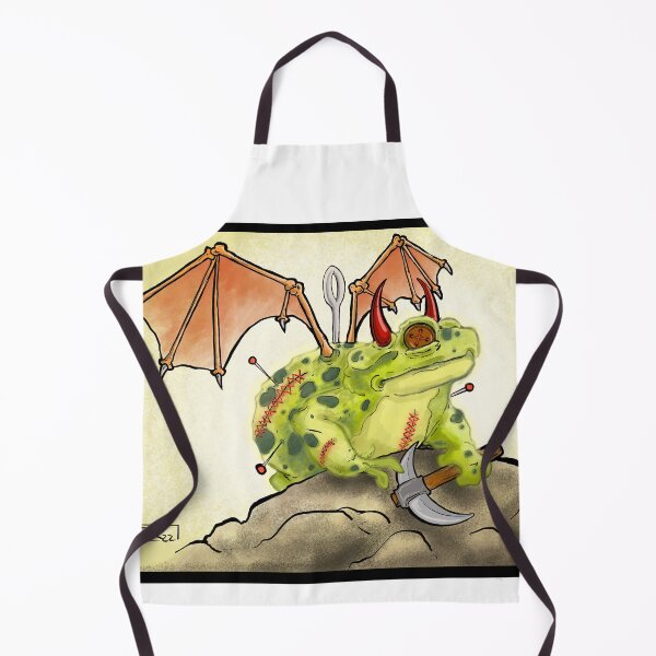Item preview, Little Fuzzy Demon Frog designed and sold by LookItsPineappl.