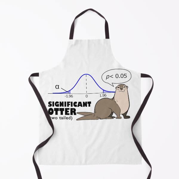 Item preview, Significant otter (two tailed) - on white designed and sold by Groenendijk.