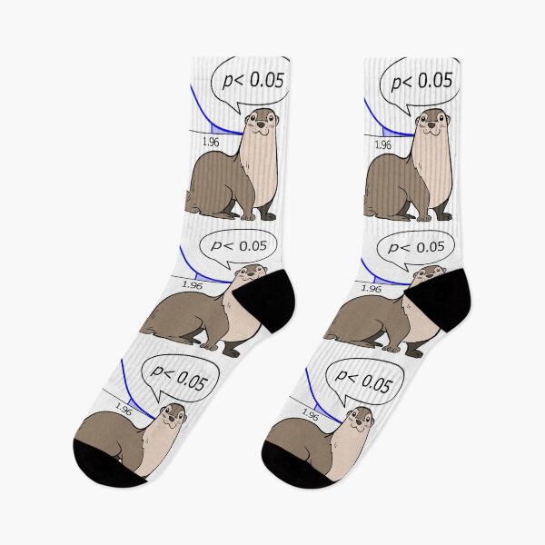 Item preview, Significant otter (two tailed) - on white designed and sold by Groenendijk.