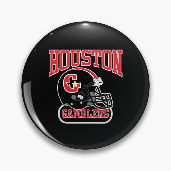 Item preview, Houston Gamblers Helmet designed and sold by Cooneytoons Industries.