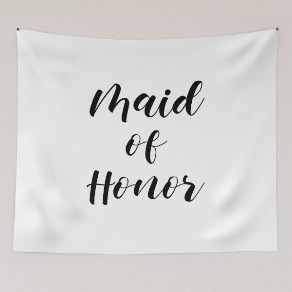 Item preview, Maid Of Honor (black) designed and sold by Allyoudois.