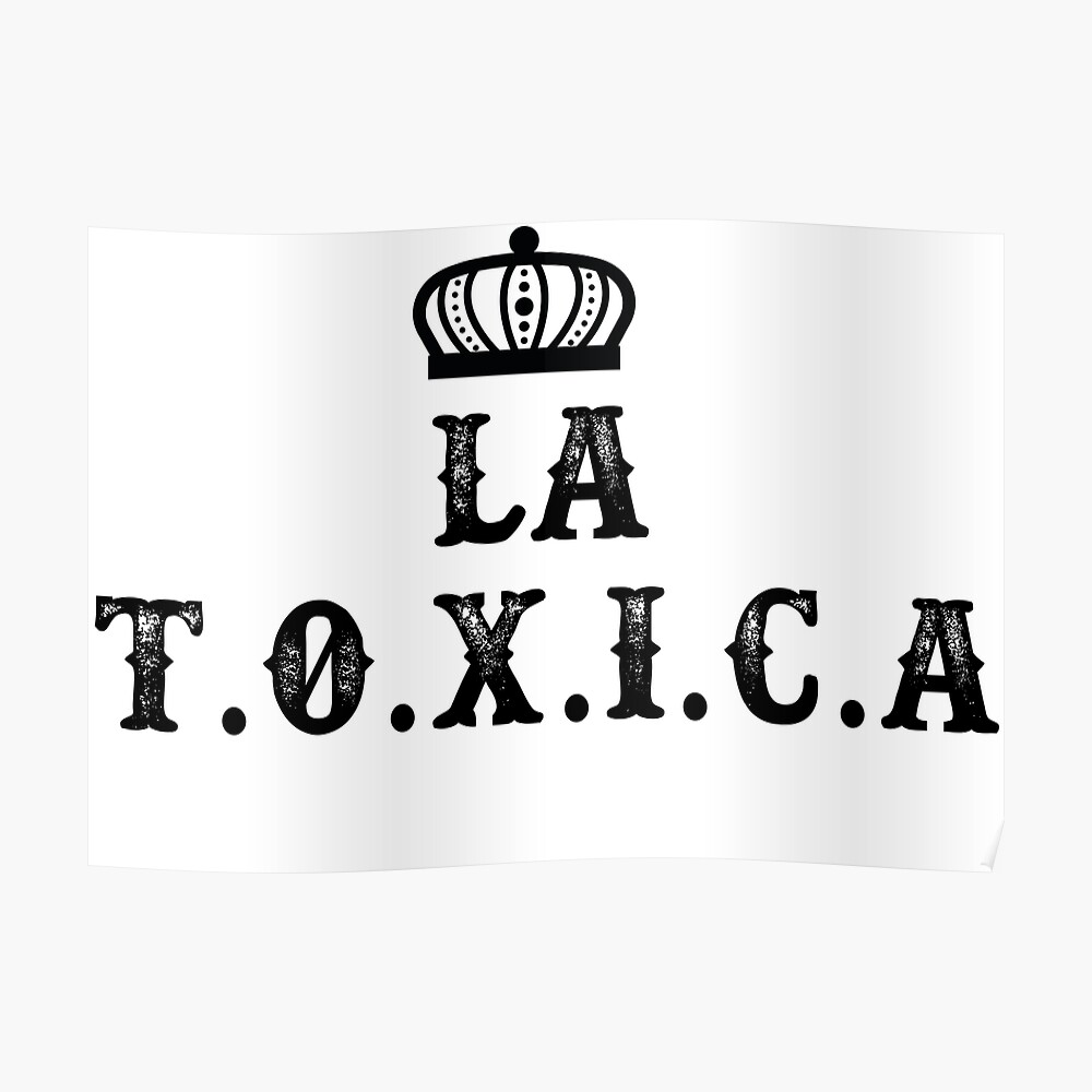 La Toxica El Toxico Loteria Mexican Bingo Style Graphic Shirt