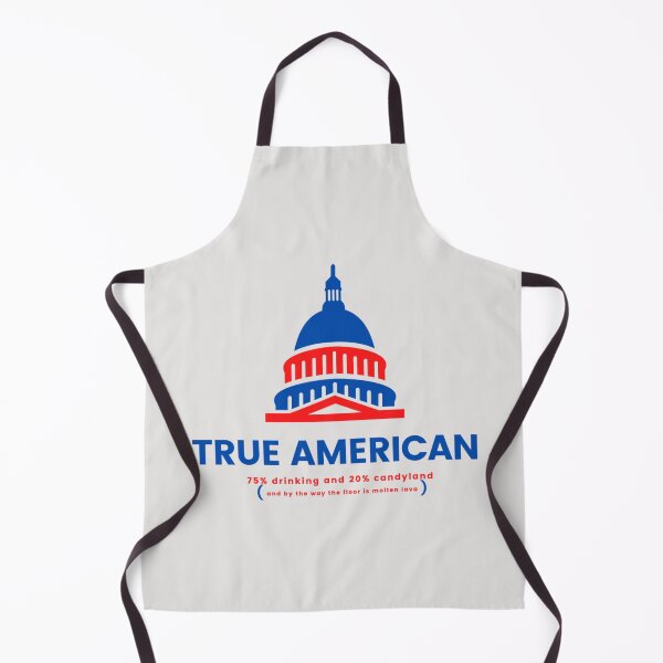 Item preview, True American Quote | New Girl Inspired | Sticker DIY cosplay fandom | Heckinfarout designed and sold by Two Otters Co.