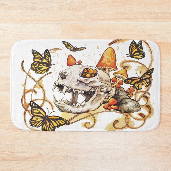 Item preview, Cat Skull designed and sold by gnarlyBones.