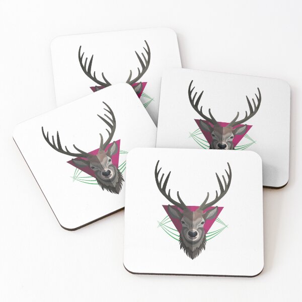 Item preview, Black & Brown-tail Deer in Face! Be Wild designed and sold by 7-Studio.