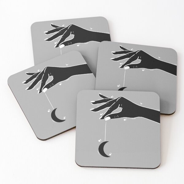 Item preview, hand moon witch designed and sold by Culturesensible.