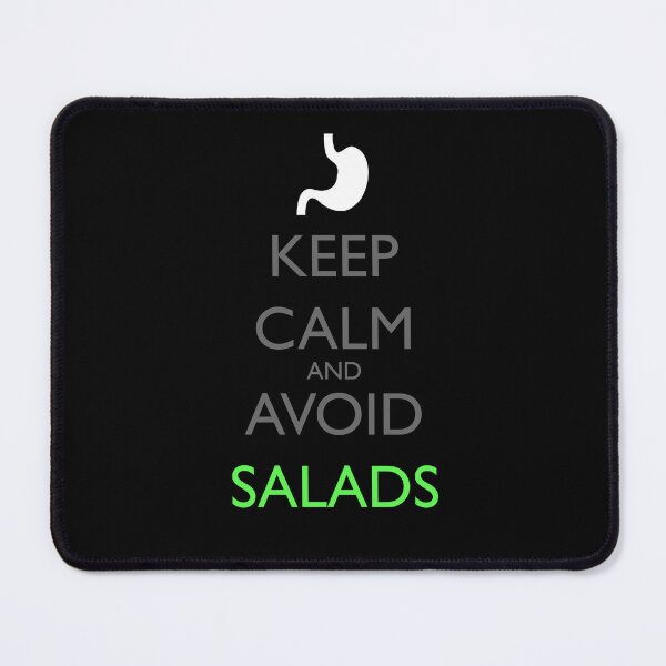Item preview, Keep Calm and Avoid Salads - Gastroparesis designed and sold by roadworkplay.