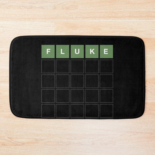 Item preview, Wordle Fluke - Funny Wordl Grid Word Game Design designed and sold by MintGubbins.