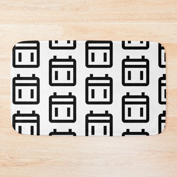 Item preview, MDI calendar-weekend-outline designed and sold by GnarlyFurtardo.