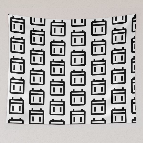 Item preview, MDI calendar-weekend-outline designed and sold by GnarlyFurtardo.