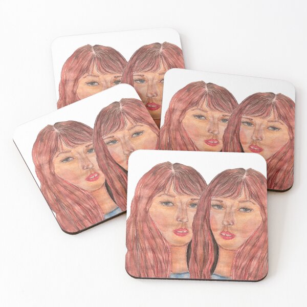 Item preview, TWINS PORTRAIT WATERCOLOUR designed and sold by IvanaKada.