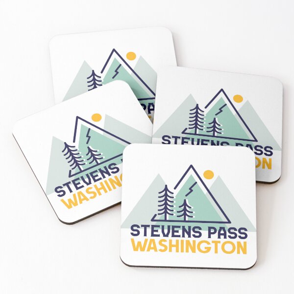 Item preview, Stevens Pass Mountains Washington designed and sold by stickersworld31.
