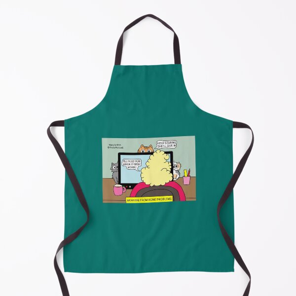 Item preview, Working from home problems designed and sold by Scat the cat.