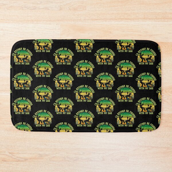 Item preview, Id Rather Be Fishing With My Dog, I would rather be fishing, id rather be, designed and sold by Rally-Girl.