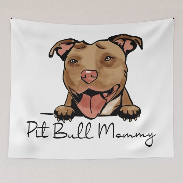 Item preview, pitbull terrier mami designed and sold by Blok45.