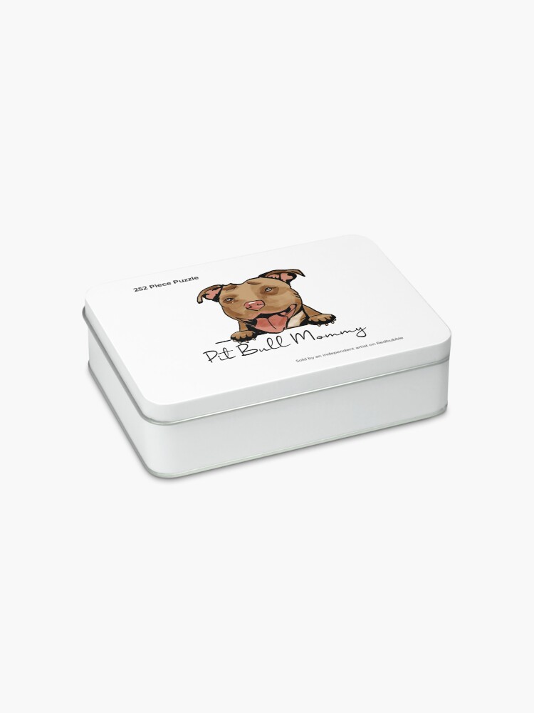 Pit Bull Terrier Mommy Jigsaw Puzzle for Sale by Blok45