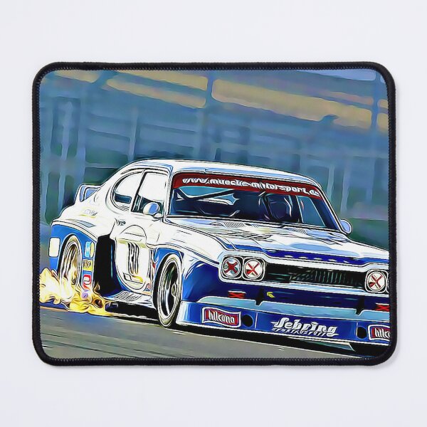 Item preview, IMSA Ford Capri Art Print – Vintage Turbo Race Car, Classic Motorsport Poster, Group 5 Racing Art designed and sold by Road To Track.