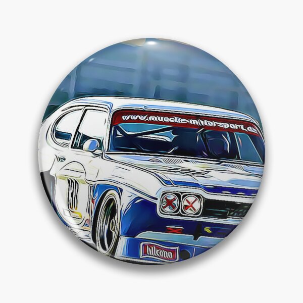 Item preview, IMSA Ford Capri Art Print – Vintage Turbo Race Car, Classic Motorsport Poster, Group 5 Racing Art designed and sold by Road To Track.