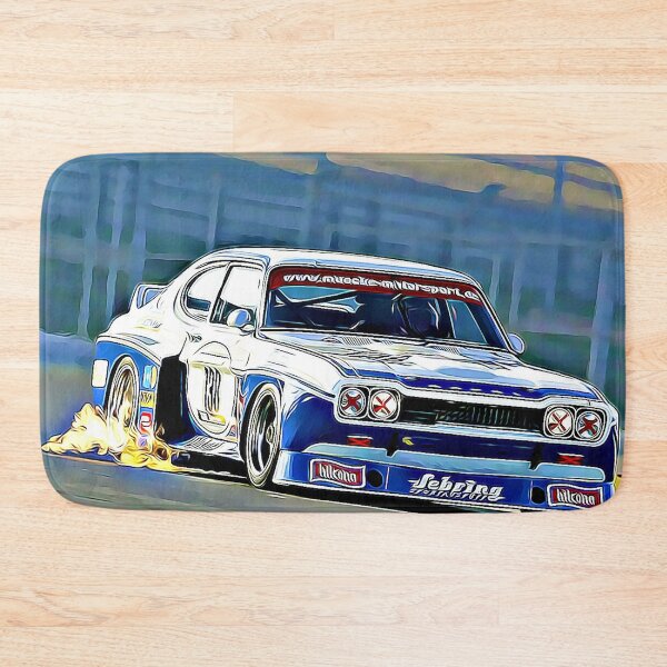 Item preview, IMSA Ford Capri Art Print – Vintage Turbo Race Car, Classic Motorsport Poster, Group 5 Racing Art designed and sold by Road To Track.