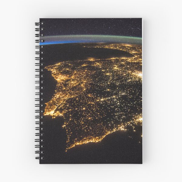 Item preview, Iberian Peninsula at Night, shot from ISS (International Space Station) designed and sold by Raureif.