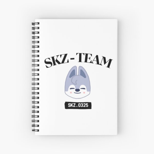 SKZOO Diary Spiral Notebook Leebit Aka Lee Know of Stray Kids Ruled Line  Journal 