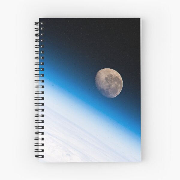 Item preview, The waning gibbous Moon above the Earth's horizon (view from International Space Station) designed and sold by Raureif.