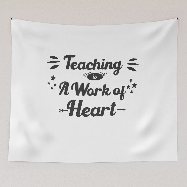 Item preview, Teaching is A Work of Heart designed and sold by BestComicss.