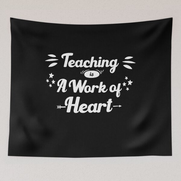Item preview, Teaching is A Work of Heart designed and sold by BestComicss.