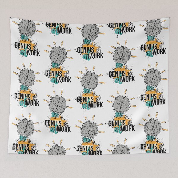 Item preview, genius at work designed and sold by elmanchour.