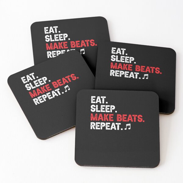 Artikelvorschau, Eat Sleep Make Beats Repeat Shirt, Music Producer Shirt, Music Shirt, Music Lover Shirt, Music Notes Shirt, Music Band Shirt, Musiker Shirt entworfen und verkauft von aymob.