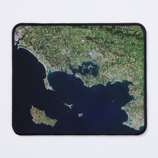 Item preview, Morbihan, France from space designed and sold by Raureif.