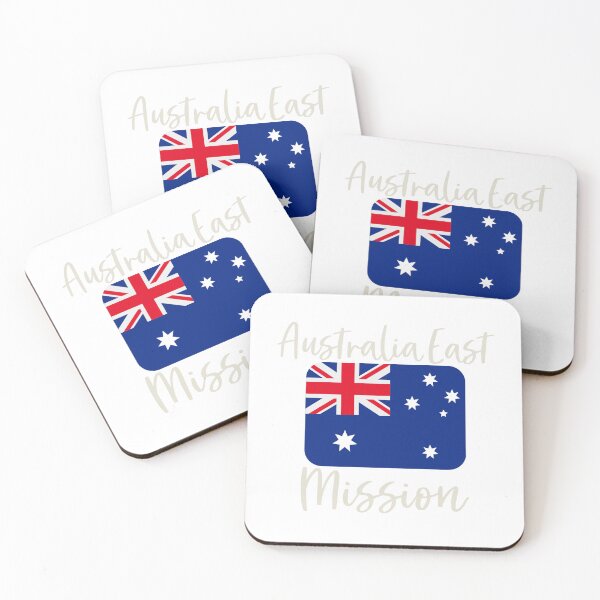 Aperçu de l'œuvre Mission australienne East lds créée et vendue par Handdrawnbyzoe.