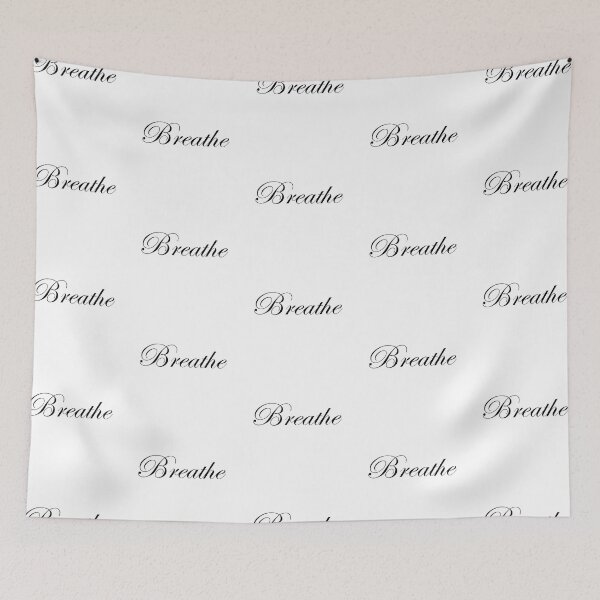 Item preview, Breathe - Black Text designed and sold by MountMercantile.