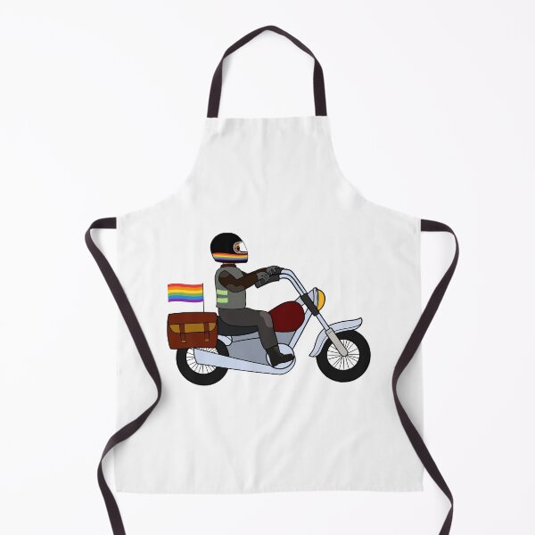 Item preview, Gay pride rainbow ride motorcycle freedom designed and sold by Nalidsa Sukprasert.