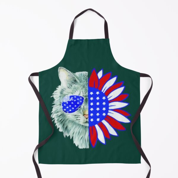 Item preview, American Cat Sunflower designed and sold by Dbanksdesign.