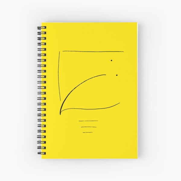 Simple, compassion Spiral Notebook