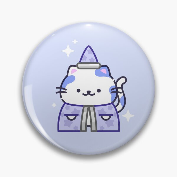 Item preview, wizard cat designed and sold by birdpop.