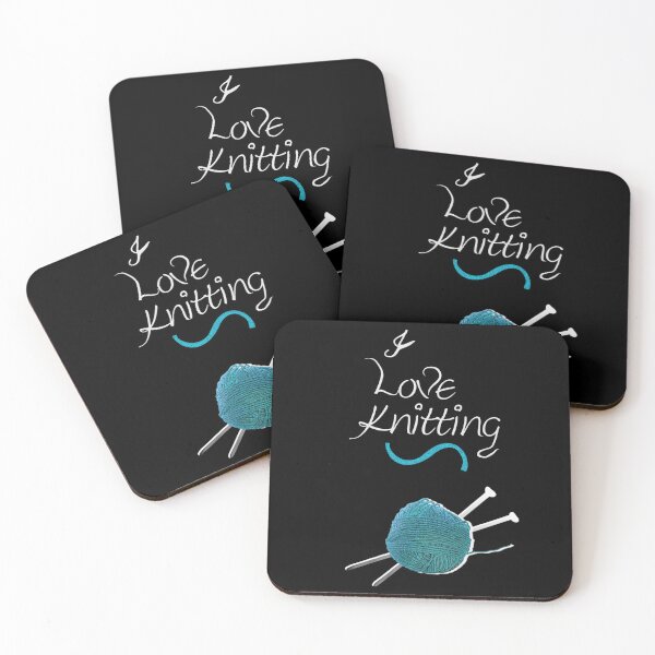 Item preview, I love knitting, knitting sayings, knitting lover clothes designed and sold by Kirei-Lily.