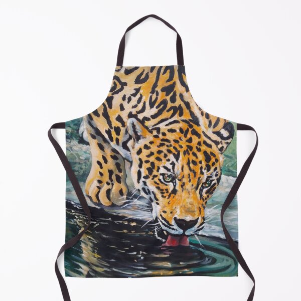 Item preview, The thirsty Jaguar, Giobedys Ocaña, Backroom Art designed and sold by The Sr Corchea Backroom Art.