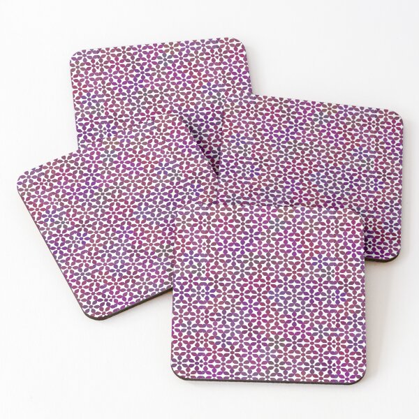 Item preview, colorful geometric floral pattern background designed and sold by elgreko.