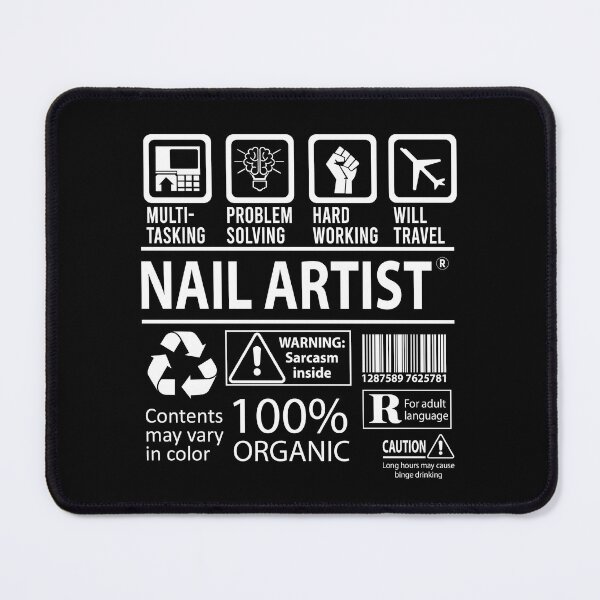 Item preview, Nail Artist T Shirt - MultiTasking Certified Job Gift Item Tee designed and sold by sabinacsnm.
