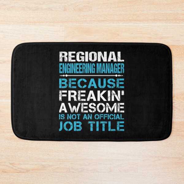 Item preview, Regional Engineering Manager T Shirt - Freaking Awesome Job Gift Item Tee designed and sold by oetate4774.
