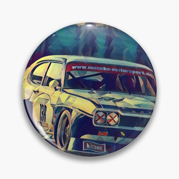 Item preview, IMSA Ford Capri Art Print – Vintage Turbo Race Car, Classic Motorsport Poster, Group 5 Racing Art designed and sold by Road To Track.