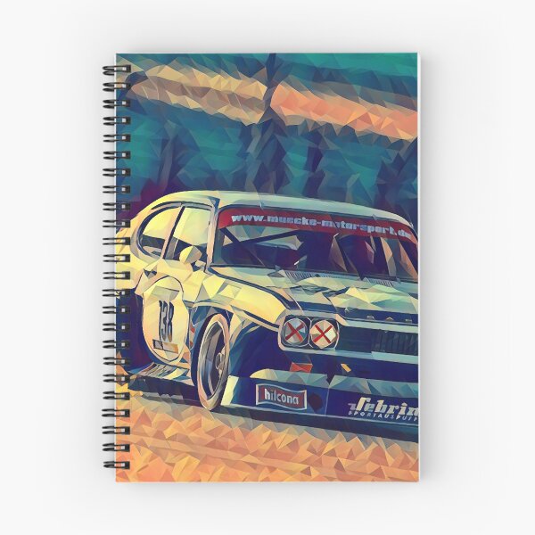 Item preview, IMSA Ford Capri Art Print – Vintage Turbo Race Car, Classic Motorsport Poster, Group 5 Racing Art designed and sold by Road To Track.