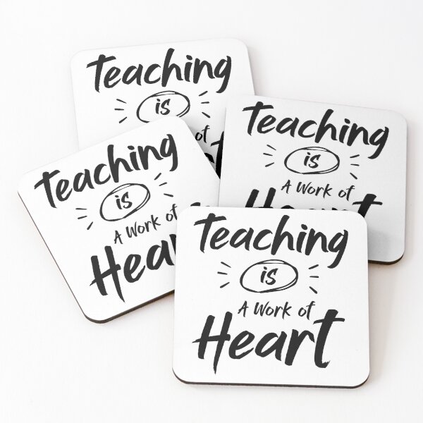 Item preview, Teaching is A Work of Heart designed and sold by BestComicss.