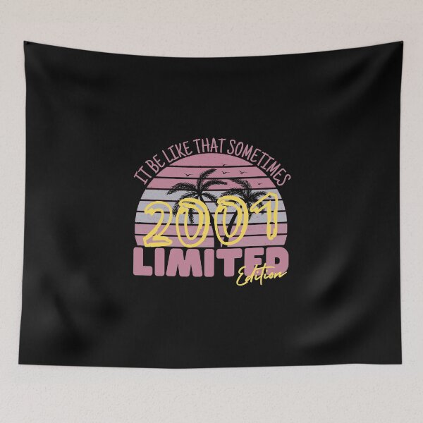 Item preview, funny quote birthday retro gift for people who born in 2001 designed and sold by salahnewdesign.